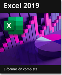 E-formación Excel 2019 - Todas las funcionalidades de Excel a su alcance - + el libro digital online Excel 2019 GRATIS - Acceso ilimitado durante 1 año