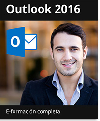 E-formación Outlook 2016 - Todas las funcionalidades de Outlook a su alcance - + el libro digital online Outlook 2016 GRATIS - Acceso ilimitado durante 1 año
