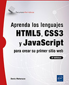 Aprenda los lenguajes HTML5, CSS3 y JavaScript para crear su primer sitio web (4ª edición)  