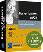 Design Patterns en C# Pack de 2 libros: Domine los patrones de diseño 