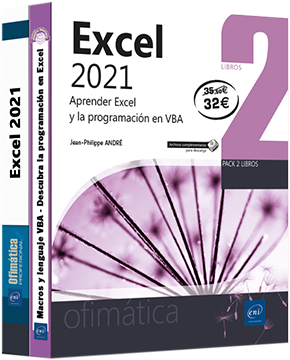 Excel 2021 - Pack de 2 libros: Aprender Excel y la programación en VBA