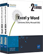 Excel y Word (versiones 2024 y Microsoft 365) Pack de 2 libros