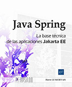 Extrait - Java Spring La base técnica de las aplicaciones Jakarta EE