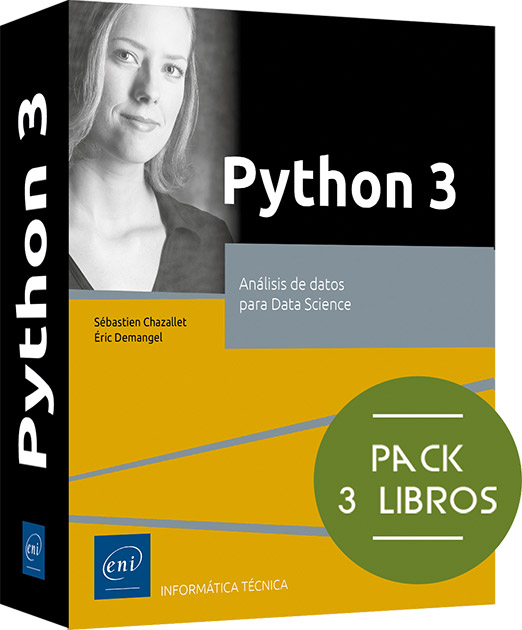 Python 3 - Pack de 2 libros: Análisis de datos para Data Science