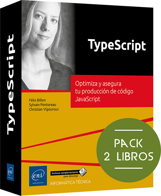 TypeScript - Pack de 2 libros: Optimiza y asegura tu producción de código JavaScript