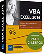 VBA EXCEL 2016 Pack de 2 libros: Domine la programación en Excel: teoría, ejercicios y correcciones