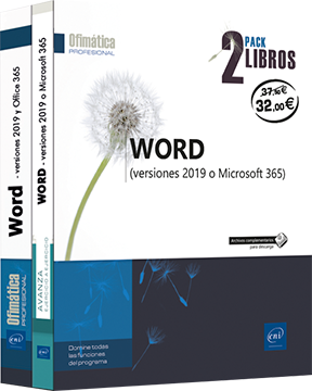 Word (versiones 2019 y Office 365) - Pack 2 libros